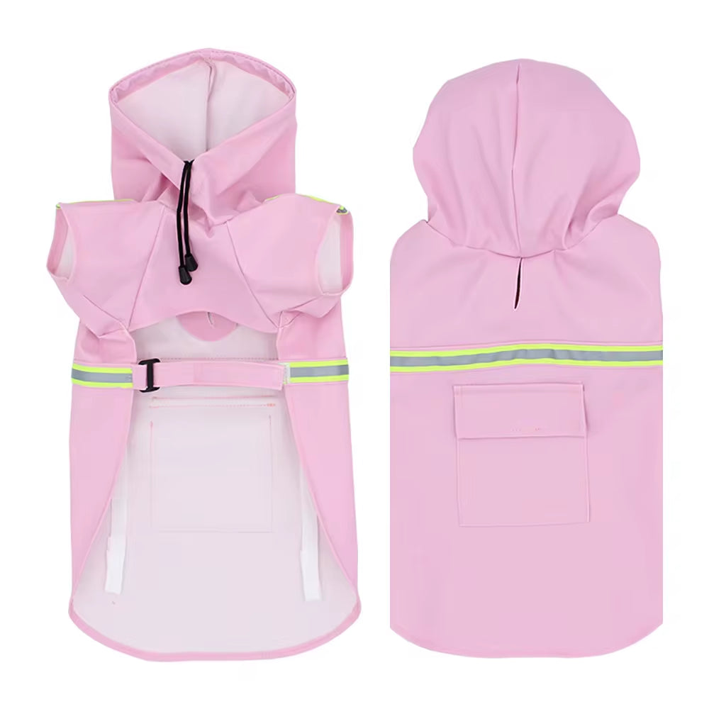 Pet Poncho Dog Raincoats – Waterproof and Reflective