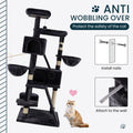 Multi-Level Cat Tree Tower with Plush Perches & Scratching Posts