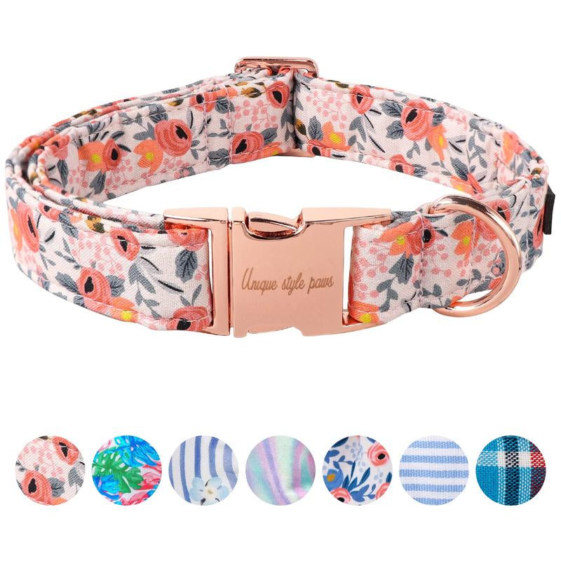 "Stylish Metal Buckle Dog Collar – Perfect Gift For Dogs (Boys & Girls)"