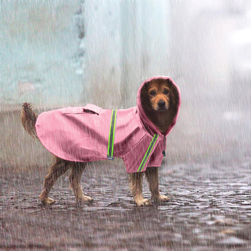 Pet Poncho Dog  Waterproof and Reflective Raincoats