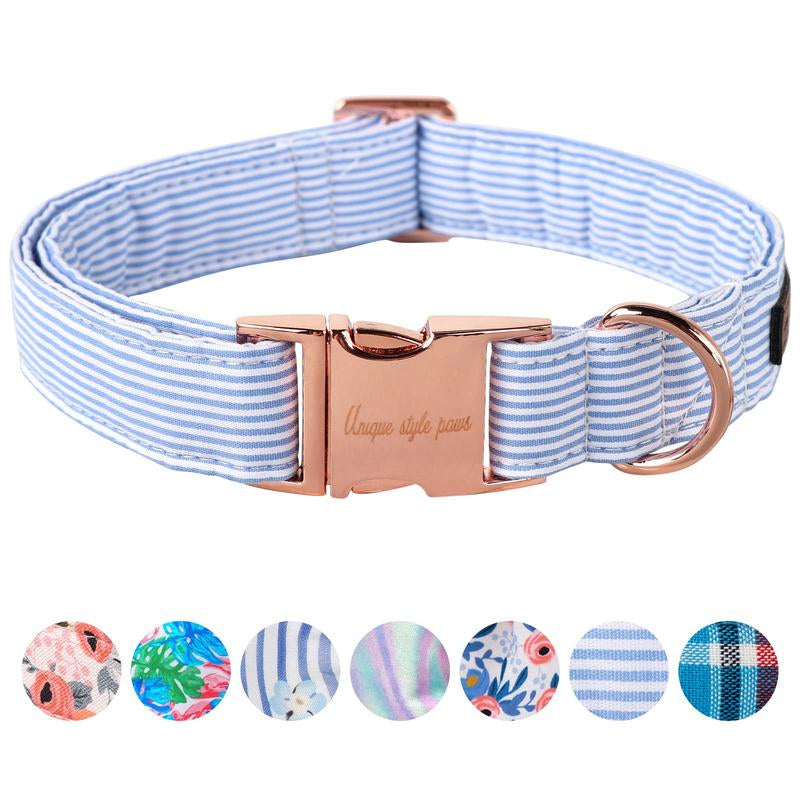 "Stylish Metal Buckle Dog Collar – Perfect Gift For Dogs (Boys & Girls)"