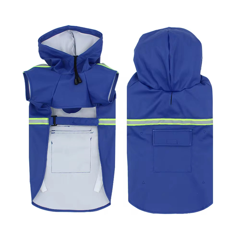 Pet Poncho Dog Raincoats – Waterproof and Reflective